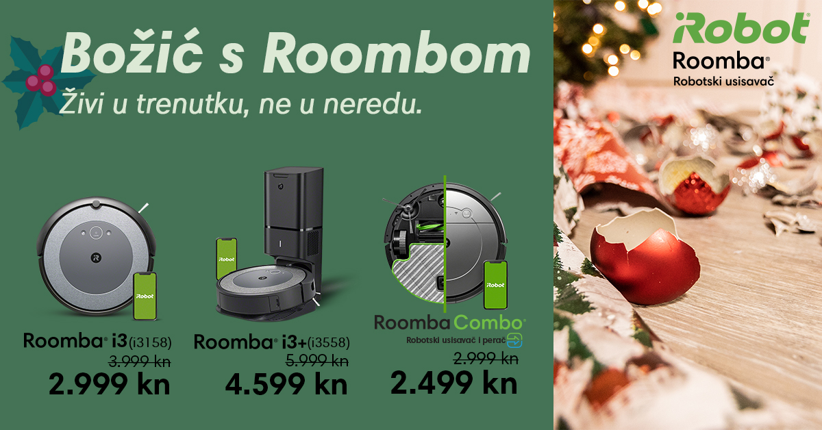 Banner akcija Božić s Roombom